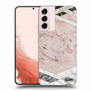 Hülle für Samsung Galaxy S22+ 5G - Pink geometry