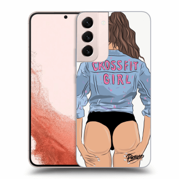 Picasee ULTIMATE CASE PowerShare für Samsung Galaxy S22+ 5G - Crossfit girl - nickynellow