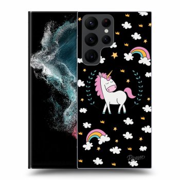 Picasee ULTIMATE CASE PowerShare für Samsung Galaxy S22 Ultra 5G - Unicorn star heaven