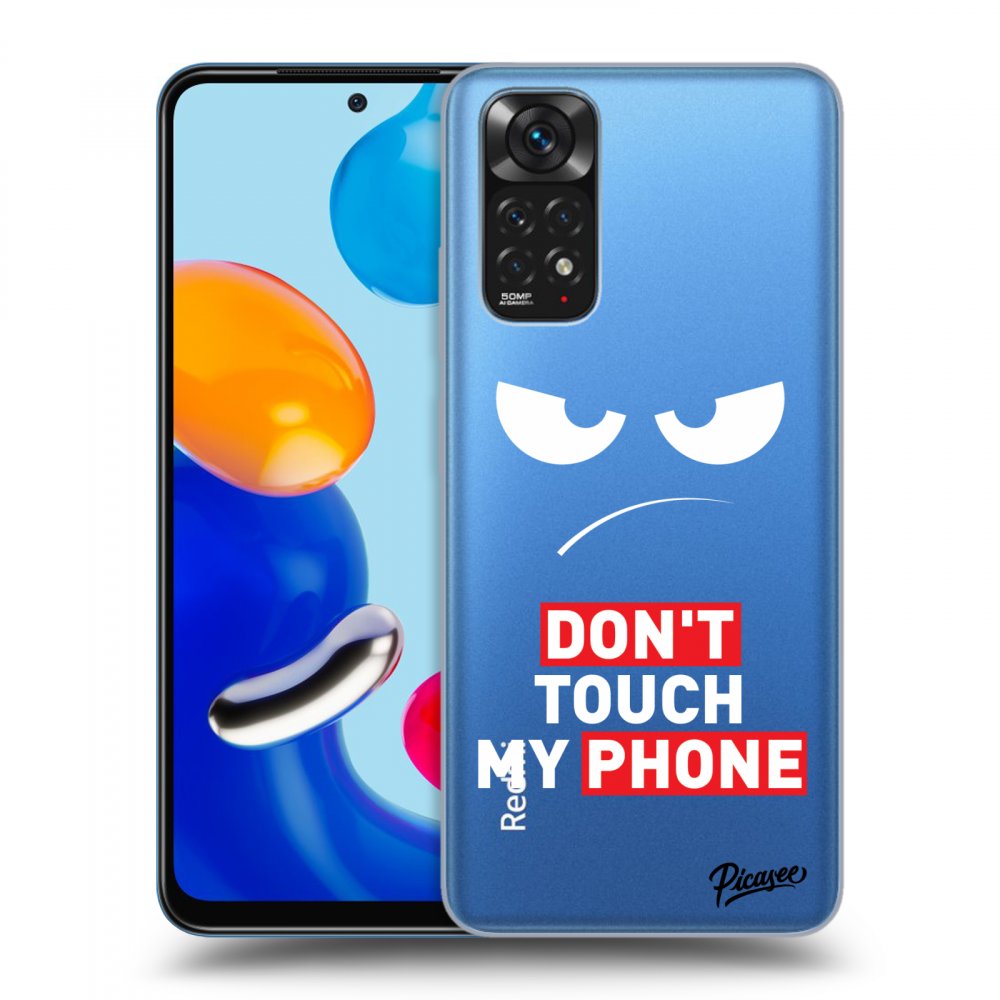 Picasee Xiaomi Redmi Note 11 Hülle - Transparentes Silikon - Angry Eyes - Transparent