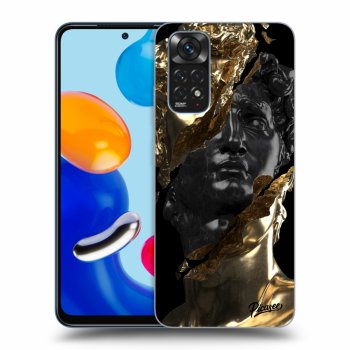 Hülle für Xiaomi Redmi Note 11 - Gold - Black