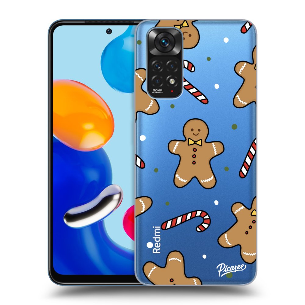 Picasee Xiaomi Redmi Note 11S 4G Hülle - Transparentes Silikon - Gingerbread