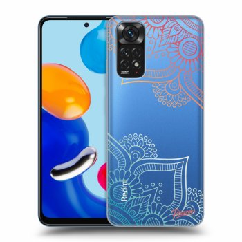 Picasee Xiaomi Redmi Note 11S 4G Hülle - Transparentes Silikon - Flowers pattern