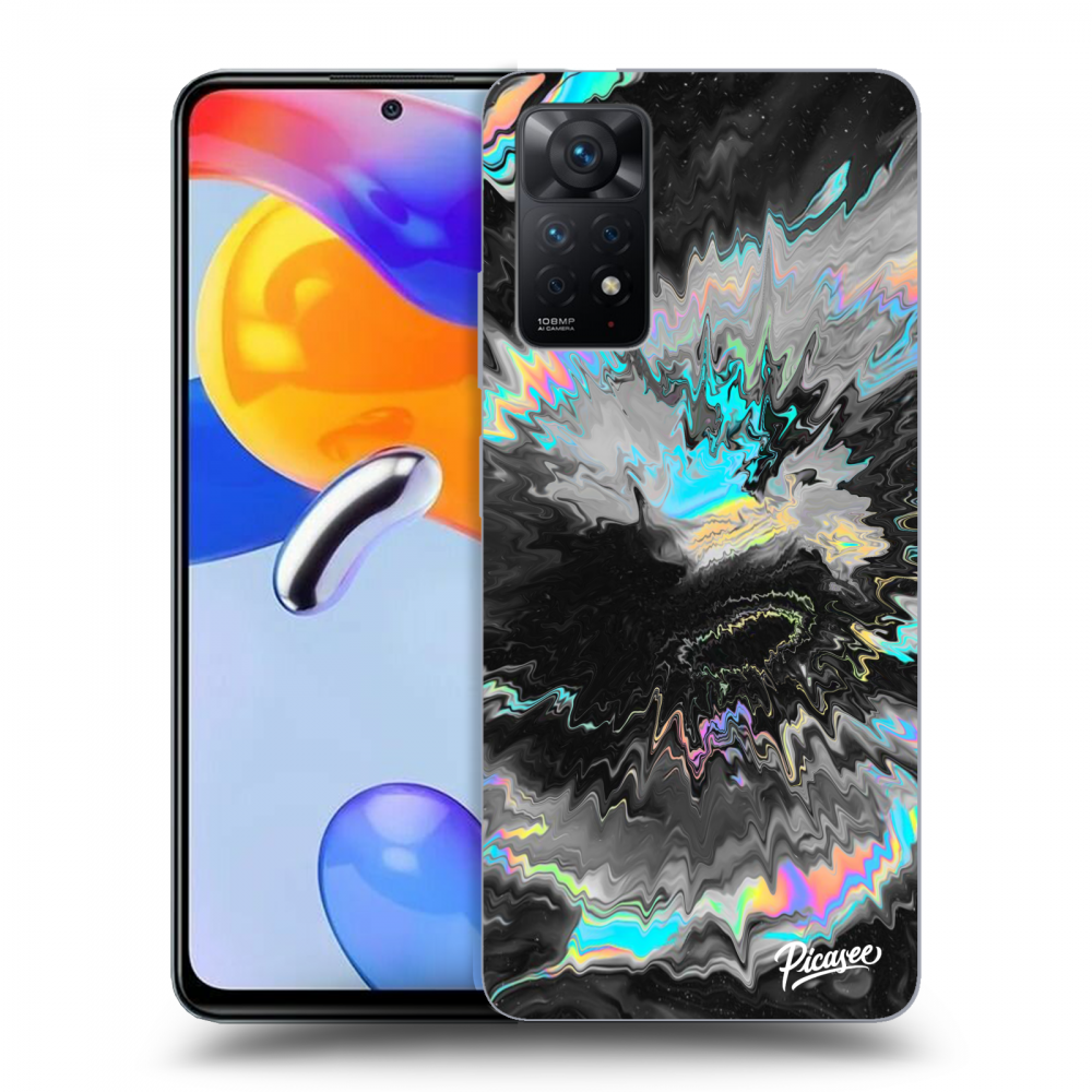 Picasee Xiaomi Redmi Note 11 Pro Hülle - Schwarzes Silikon - Magnetic