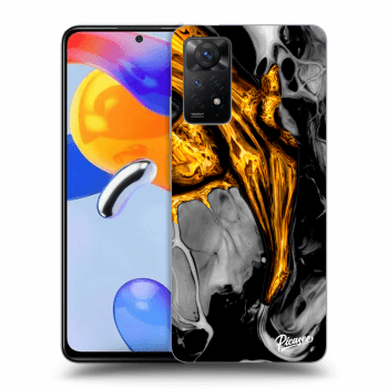 Hülle für Xiaomi Redmi Note 11 Pro - Black Gold