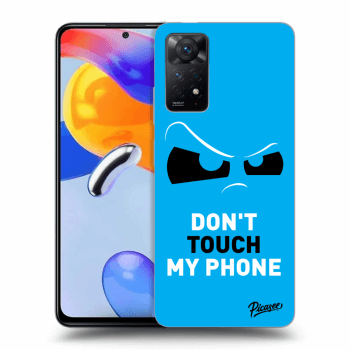 Hülle für Xiaomi Redmi Note 11 Pro - Cloudy Eye - Blue