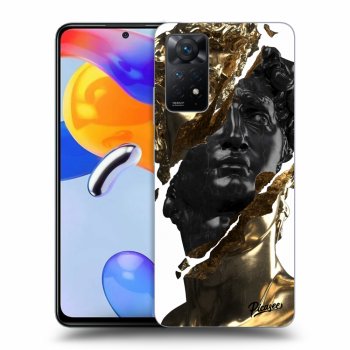 Hülle für Xiaomi Redmi Note 11 Pro - Gold - Black