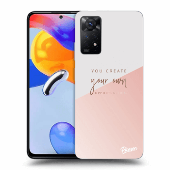 Picasee Xiaomi Redmi Note 11 Pro Hülle - Transparentes Silikon - You create your own opportunities