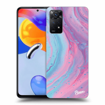 Hülle für Xiaomi Redmi Note 11 Pro - Pink liquid