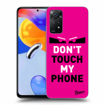 Hülle für Xiaomi Redmi Note 11 Pro 5G - Shadow Eye - Pink