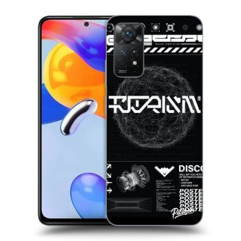 Picasee Xiaomi Redmi Note 11 Pro 5G Hülle - Transparentes Silikon - BLACK DISCO