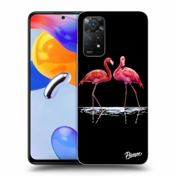 Picasee ULTIMATE CASE für Xiaomi Redmi Note 11 Pro 5G - Flamingos couple