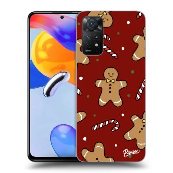 Picasee Xiaomi Redmi Note 11 Pro 5G Hülle - Schwarzes Silikon - Gingerbread 2