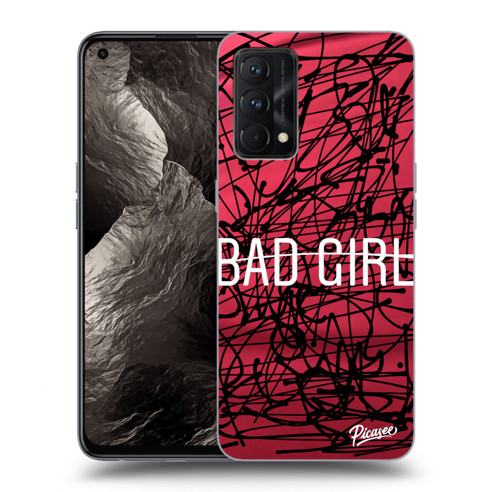 Picasee Realme GT Master Edition 5G Hülle - Schwarzes Silikon - Bad girl