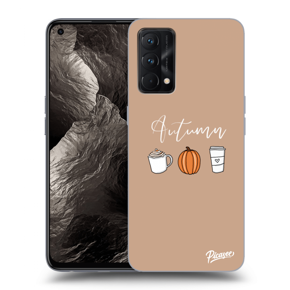 Picasee Realme GT Master Edition 5G Hülle - Schwarzes Silikon - Autumn
