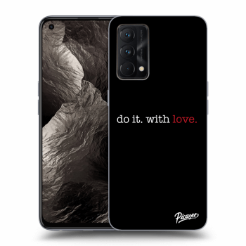 Picasee Realme GT Master Edition 5G Hülle - Schwarzes Silikon - Do it. With love.