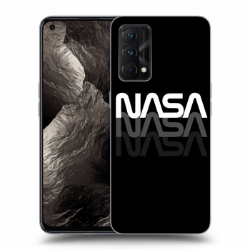 Picasee Realme GT Master Edition 5G Hülle - Schwarzes Silikon - NASA Triple