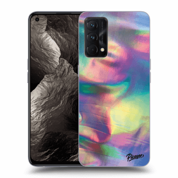 Picasee Realme GT Master Edition 5G Hülle - Schwarzes Silikon - Holo