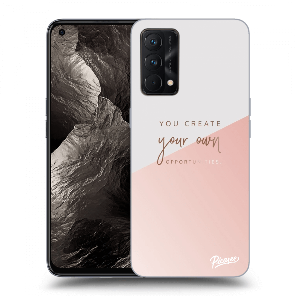 Picasee Realme GT Master Edition 5G Hülle - Schwarzes Silikon - You create your own opportunities