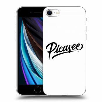 Hülle für Apple iPhone SE 2022 - Picasee - old logo - black