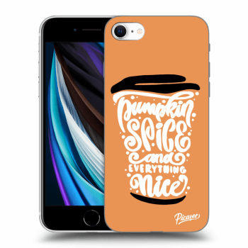 Hülle für Apple iPhone SE 2022 - Pumpkin coffee