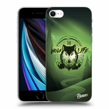 Picasee Apple iPhone SE 2022 Hülle - Transparentes Silikon - Wolf life
