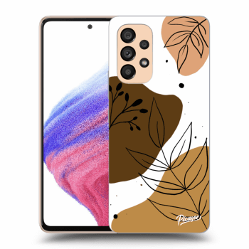 Picasee Samsung Galaxy A53 5G Hülle - Transparentes Silikon - Boho style