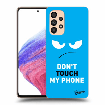 Picasee ULTIMATE CASE für Samsung Galaxy A53 5G - Angry Eyes - Blue