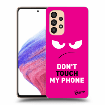 Picasee ULTIMATE CASE für Samsung Galaxy A53 5G - Angry Eyes - Pink