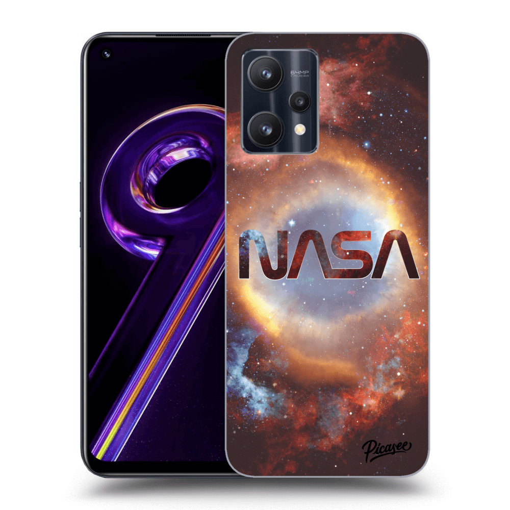 Picasee Realme 9 Pro 5G Hülle - Schwarzes Silikon - Nebula