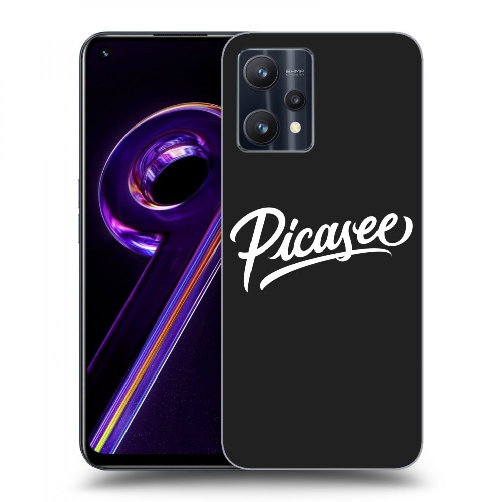 Picasee Realme 9 Pro 5G Hülle - Schwarzes Silikon - Picasee - White