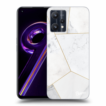 Hülle für Realme 9 Pro 5G - White tile