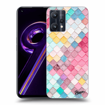 Picasee Realme 9 Pro 5G Hülle - Transparentes Silikon - Colorful roof