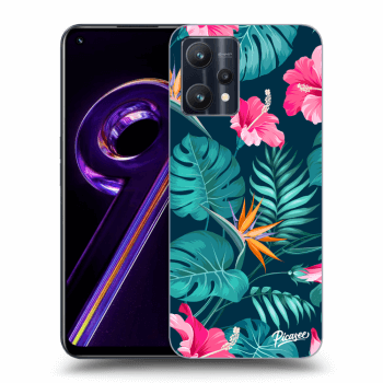 Hülle für Realme 9 Pro 5G - Pink Monstera