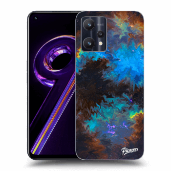 Picasee Realme 9 Pro 5G Hülle - Schwarzes Silikon - Space