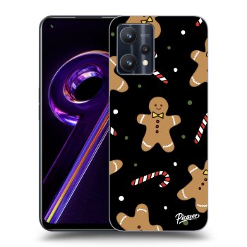 Picasee Realme 9 Pro 5G Hülle - Schwarzes Silikon - Gingerbread