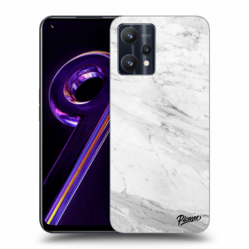 Hülle für Realme 9 Pro 5G - White marble