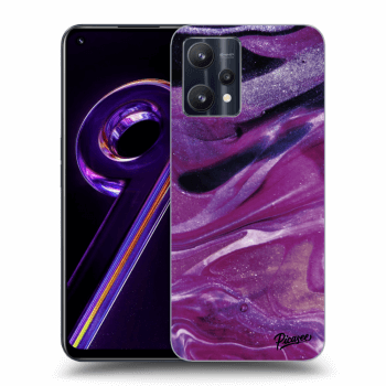 Picasee ULTIMATE CASE für Realme 9 Pro 5G - Purple glitter