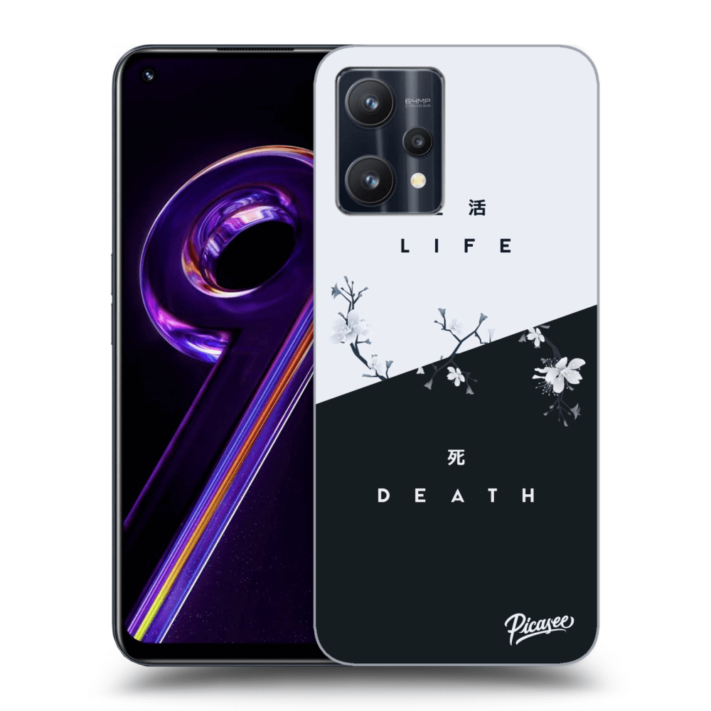 Picasee Realme 9 Pro 5G Hülle - Schwarzes Silikon - Life - Death