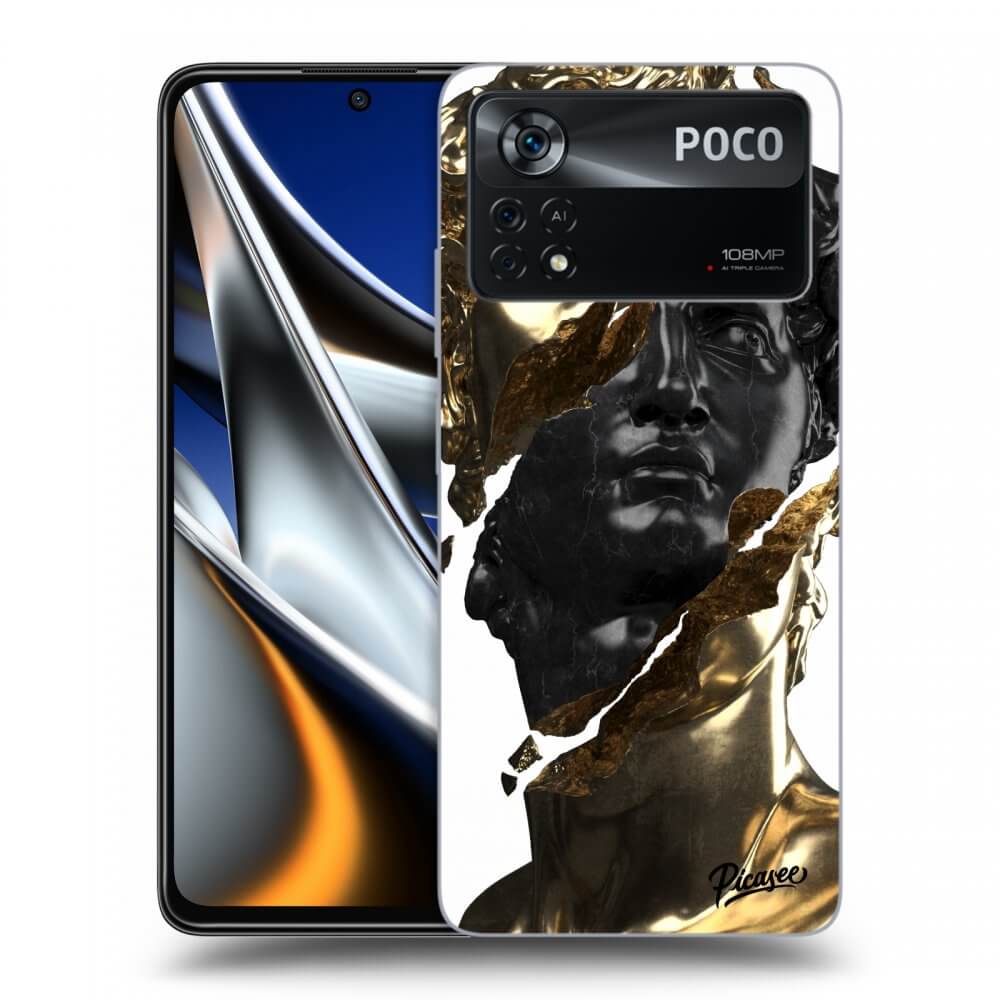 Picasee ULTIMATE CASE für Xiaomi Poco X4 Pro 5G - Gold - Black