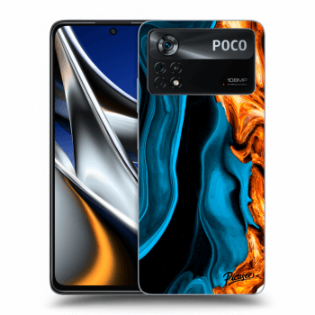 Picasee ULTIMATE CASE für Xiaomi Poco X4 Pro 5G - Gold blue