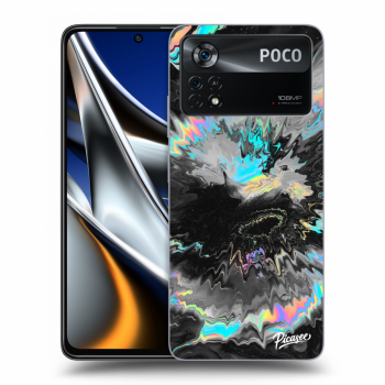 Picasee Xiaomi Poco X4 Pro 5G Hülle - Schwarzes Silikon - Magnetic