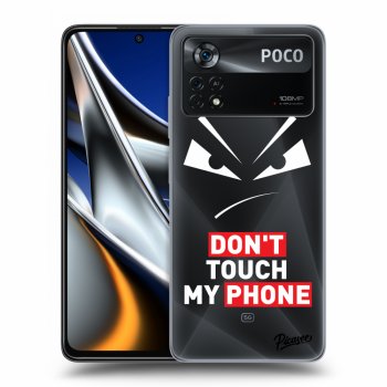 Picasee Xiaomi Poco X4 Pro 5G Hülle - Transparentes Silikon - Evil Eye - Transparent