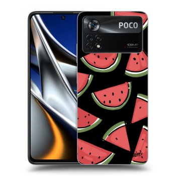 Picasee Xiaomi Poco X4 Pro 5G Hülle - Schwarzes Silikon - Melone
