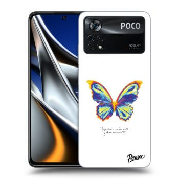 Hülle für Xiaomi Poco X4 Pro 5G - Diamanty White