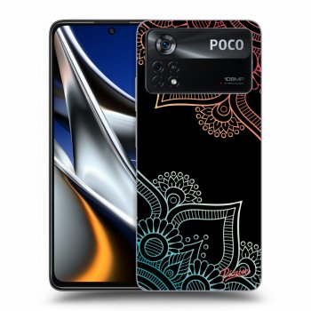 Hülle für Xiaomi Poco X4 Pro 5G - Flowers pattern