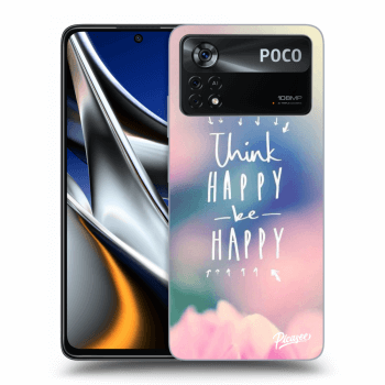 Hülle für Xiaomi Poco X4 Pro 5G - Think happy be happy