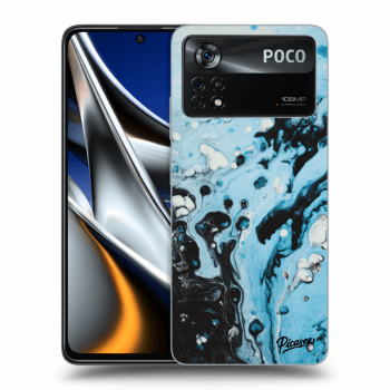 Hülle für Xiaomi Poco X4 Pro 5G - Organic blue