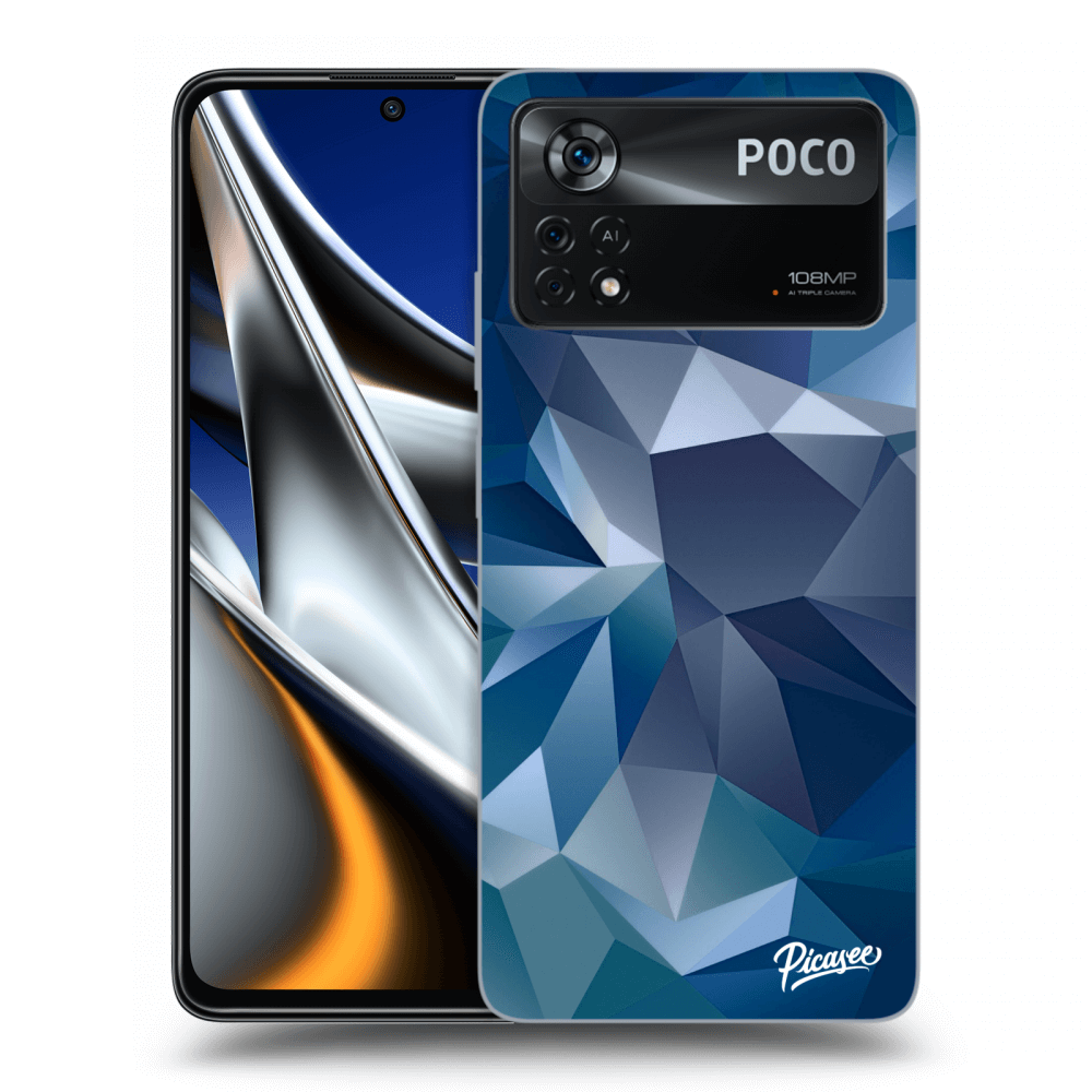 Picasee Xiaomi Poco X4 Pro 5G Hülle - Schwarzes Silikon - Wallpaper