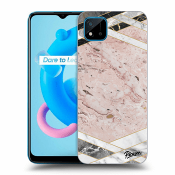 Hülle für Realme C11 (2021) - Pink geometry